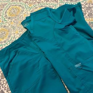 Teal Scrub Set